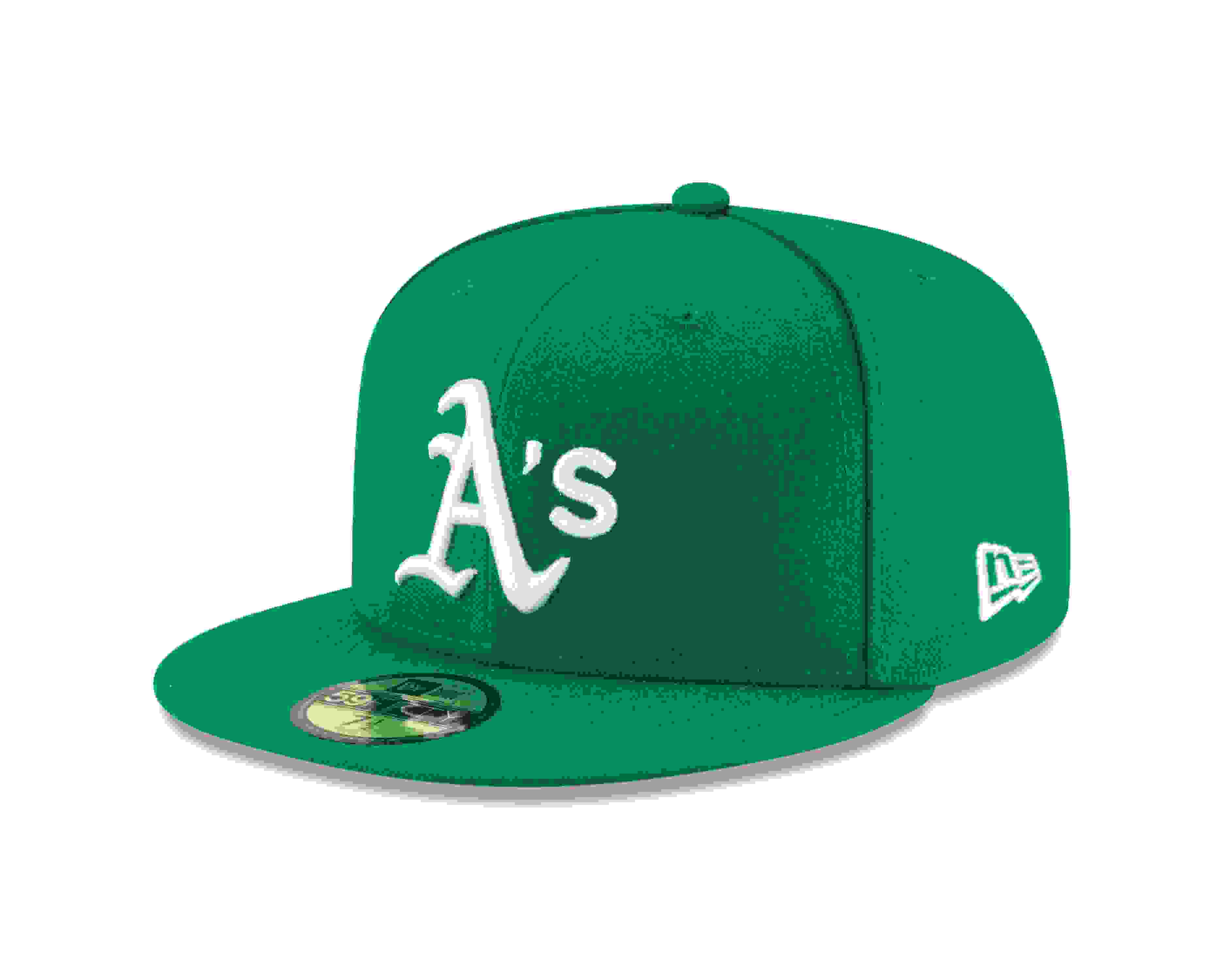 New Era Oakland Athletics 59FIFTY Authentic Collection Alternate 2 Green Fitted Hat